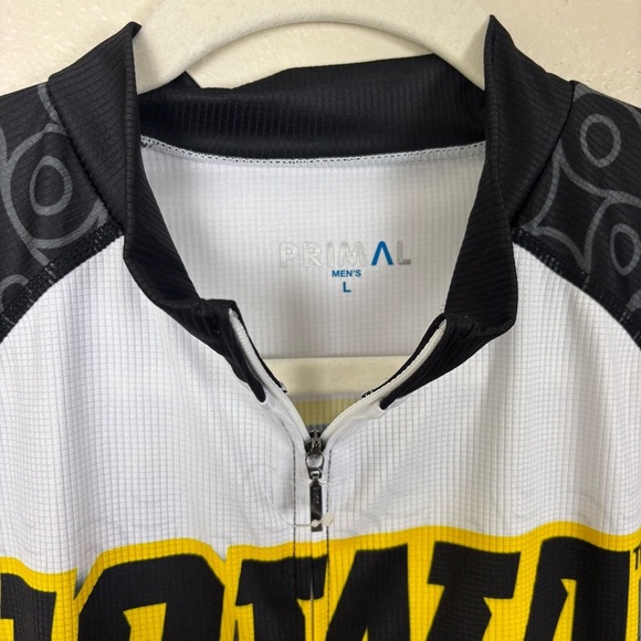 Primal Cycling Jersey Men’s Size Medium Iowa Hawkeyes Ragbrai Biking - Picture 3 of 6
